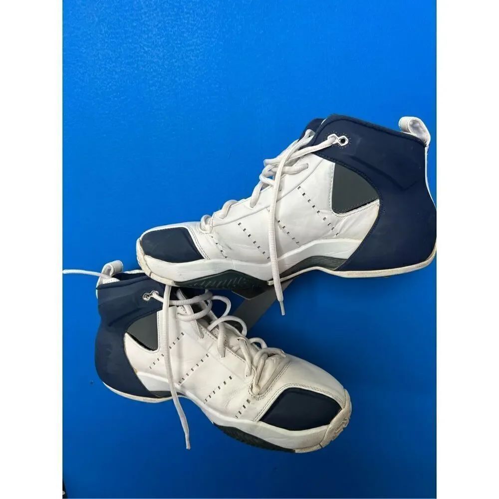Nike Jordan Jumpman Jeter Clutch White Midnight Navy us size 10